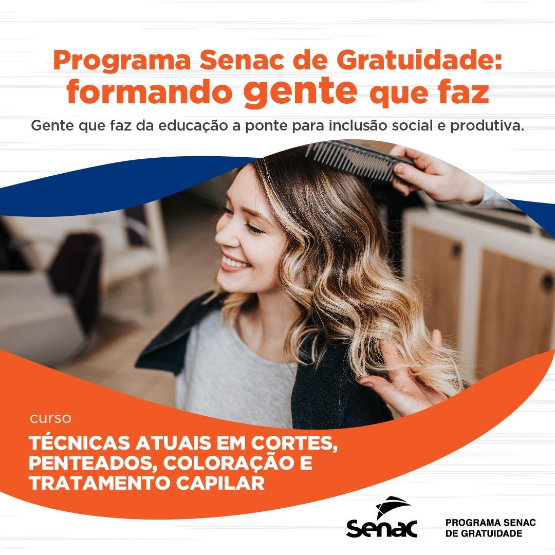 TÉCNICAS ATUAIS EM CORTES, PENTEADOS, COLORAÇÃO E TRATAMENTO CAPILAR