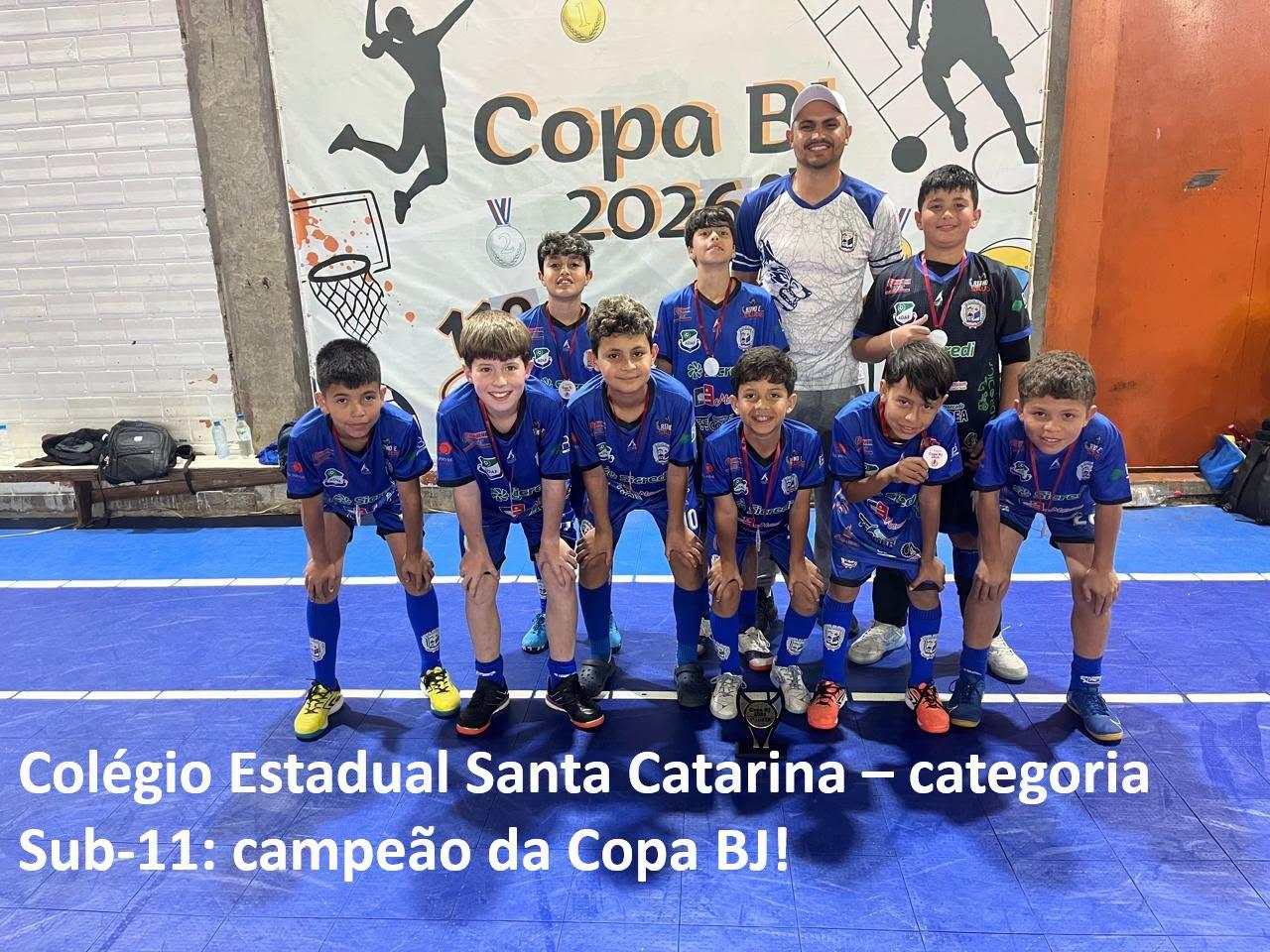 Departamento de Esportes de CDS participou da Copa BJ e conquista bons resultados