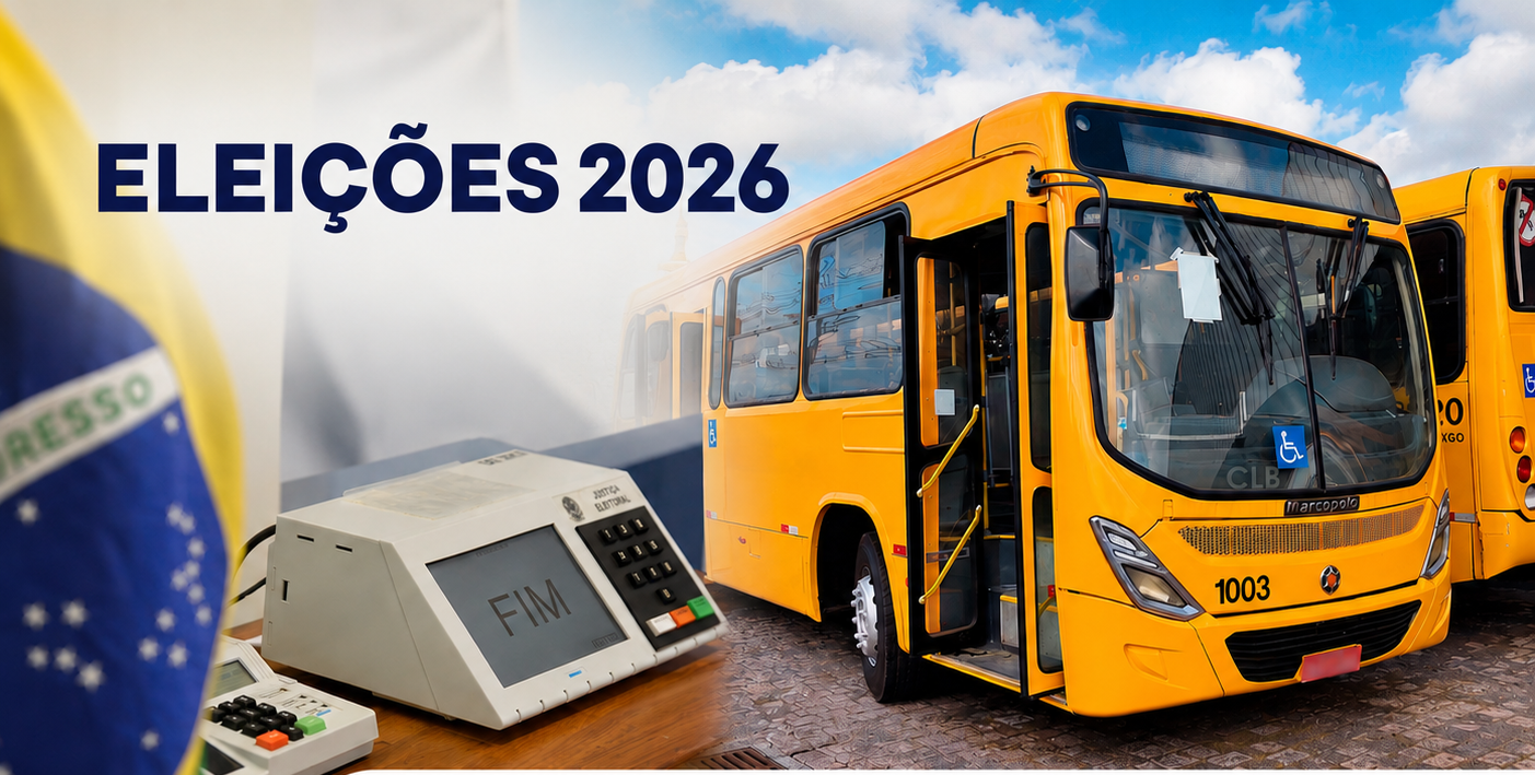 Prefeitura de Palmas divulga percursos para transporte gratuito de eleitores nas Eleições Gerais de 2026