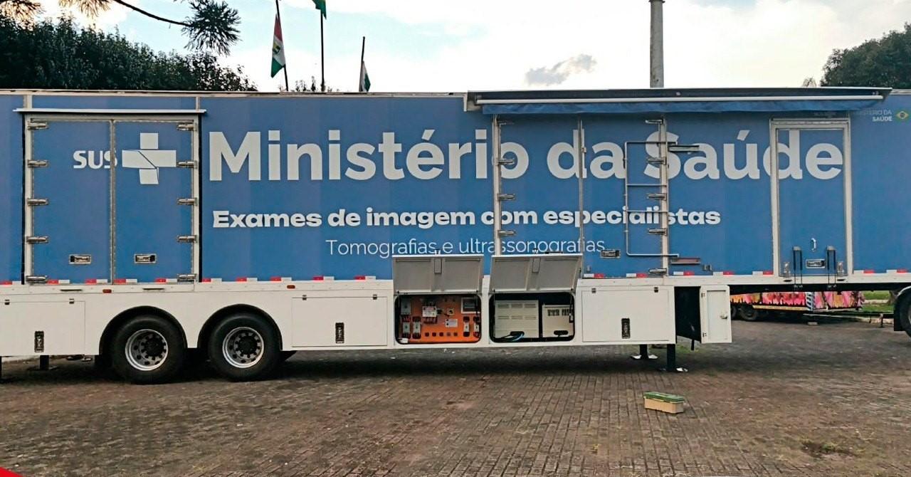 Saúde de Palmas registra mais de 1.650 exames realizados na Carreta de Especialidades em apenas 20 dias