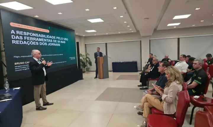  29º Congresso da Adjori PR encerra dia de palestras com debate sobre o uso de IA nas redações