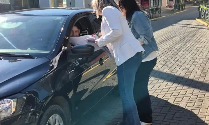 Ação de conscientização mobiliza comunidade no combate à violência contra a mulher em Palmas