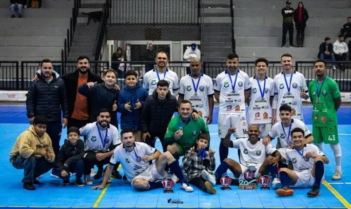 ADAF de Cel Domingos Soares conquistou o título da Copa RJ de futsal em Palmas