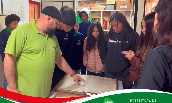Alunos e crianças do JUAD conhecem Biblioteca, Arquivo Histórico e Museu de Palmas