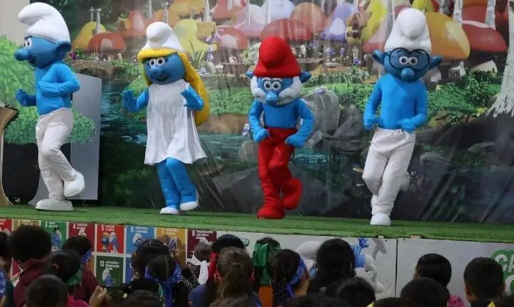 Caravana Sicredi & Smurfs em Palmas na próxima terça-feira 
