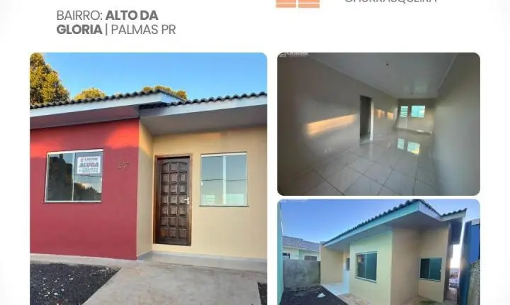 🏠 CASA DISPONÍVEL PARA LOCAÇÃO EM PALMAS – PR