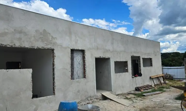 Construção da Creche Estrelinha Primeiros Passos na localidade de Chopim atinge 70% da conclusão