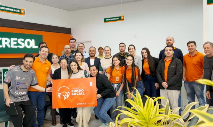Cresol União fez a entrega do Fundo Social, quatro entidades palmenses foram contempladas 