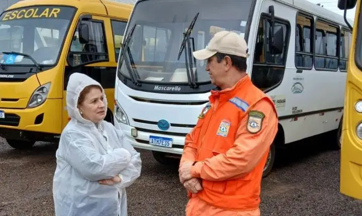 Defesa Civil entrega chapas de eternit para atender famílias atingidas pelo granizo em Cel Domingos Soares
