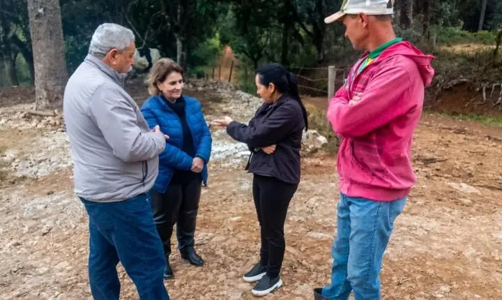 Departamento de Agricultura segue atendendo produtores rurais com melhorias em propriedades