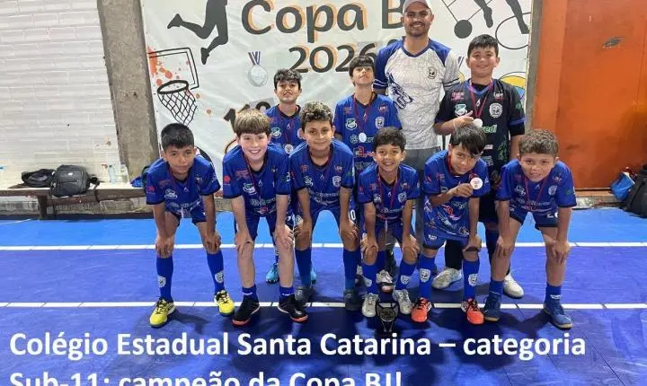 Departamento de Esportes de CDS participou da Copa BJ e conquista bons resultados