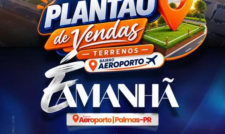 🚨 É AMANHÃ! 🚨