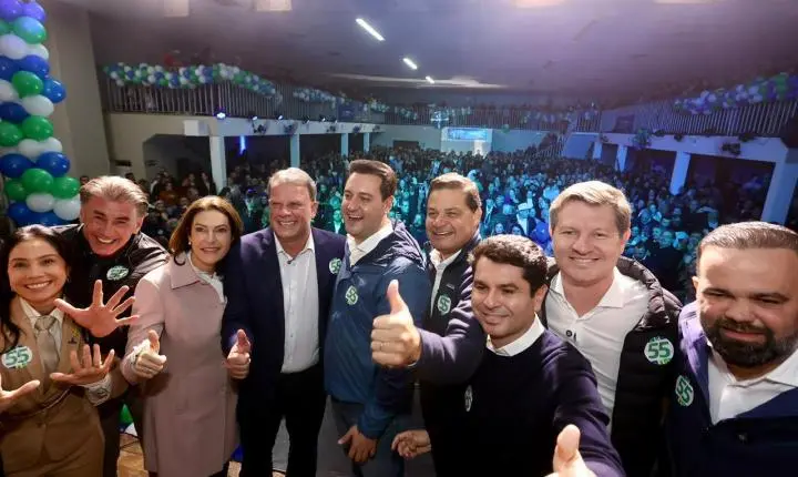 Encontro do PSD Paraná em Campo Largo reúne mil pessoas e fortalece o nome de Sandro Alex como pré-candidato ao Governo do Estado