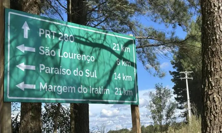 Gestão Municipal instala placas de identificação nas localidades do interior de Palmas 