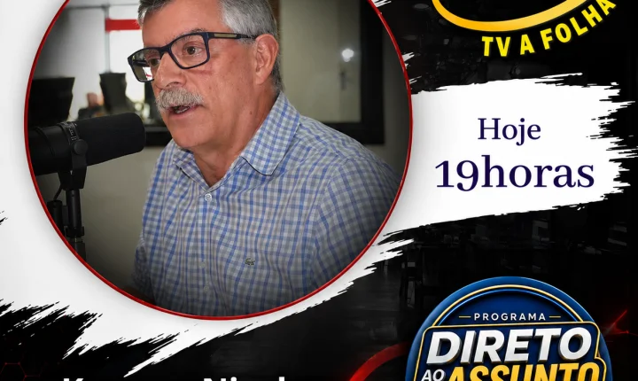 Hoje 19h na sua TV A FOLHA