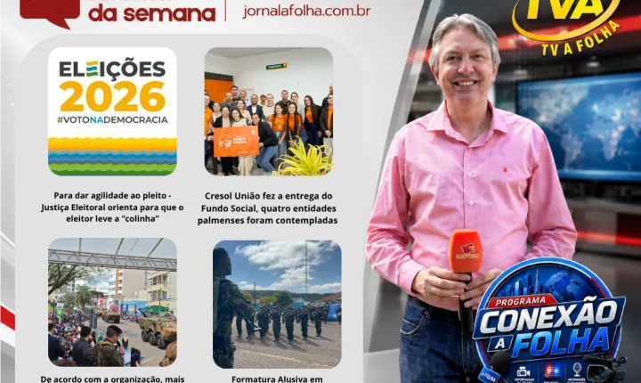Hoje 19h na sua TV A FOLHA