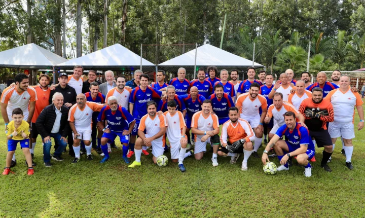 Integrantes da Adjori/PR participam de evento na fazenda do apresentador Ratinho