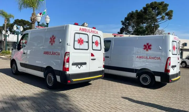 Mais duas novas ambulâncias para a secretaria de Saúde de Palmas 