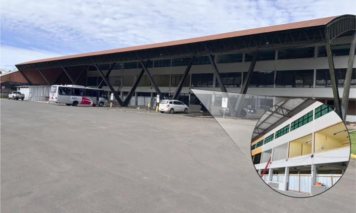Obras de revitalização do Terminal Rodoviário de Palmas estão em andamento 