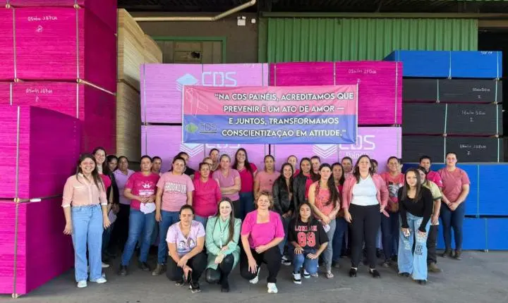 Outubro Rosa em Ação: Saúde da Mulher é tema de visita à empresa CDS Painéis