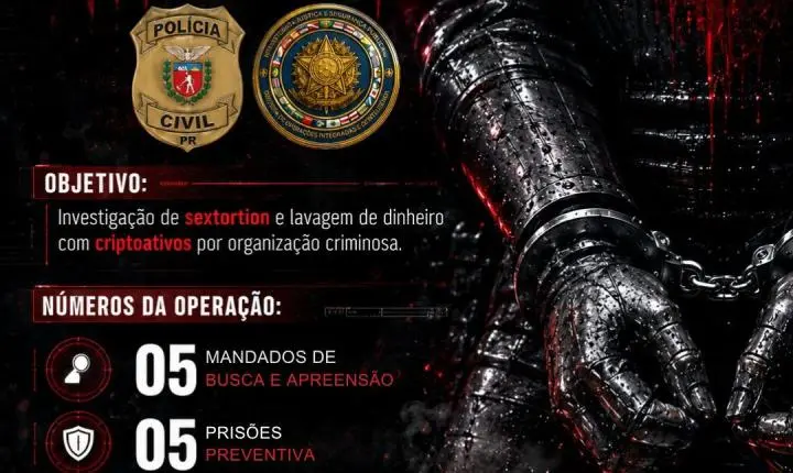 PC prendeu acusados de extorquir mulheres em vários estados brasileiros   