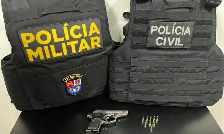 PCPR e PMPR prendem homem por posse ilegal de arma de fogo em Mangueirinha