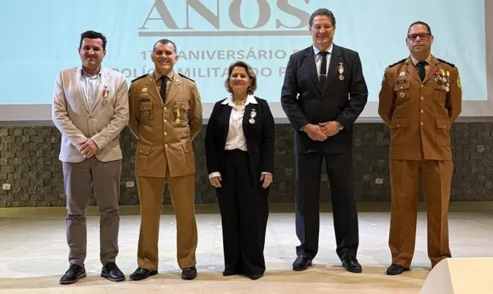 Prefeita Dona Maria é homenageada em solenidade pelos 172 anos da Polícia Militar