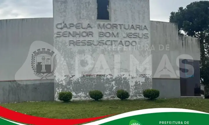 Prefeitura de Palmas avança na revitalização da Capela Mortuária Bom Jesus Ressuscitado