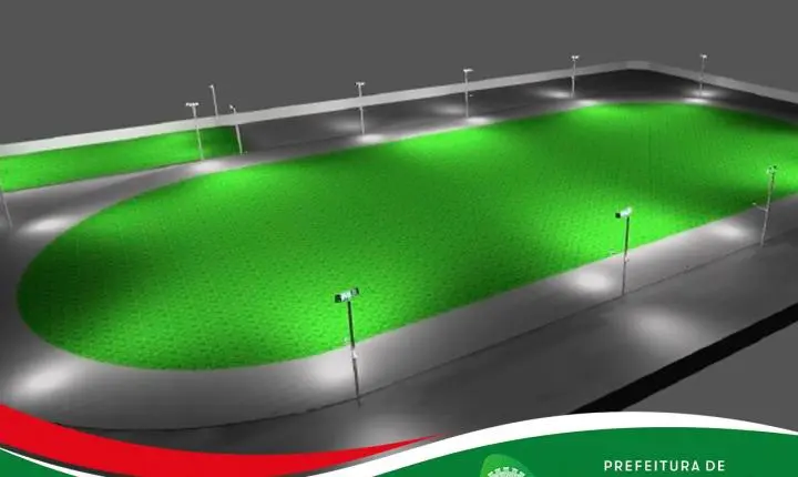 Prefeitura inicia obras de iluminação do Estádio Municipal José Ferreira