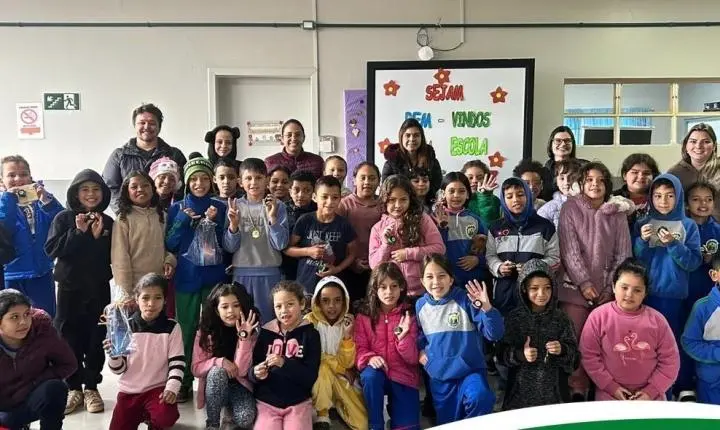 Projeto “Raízes do Futuro” promove educação ambiental com alunos da Escola Pequena Águia