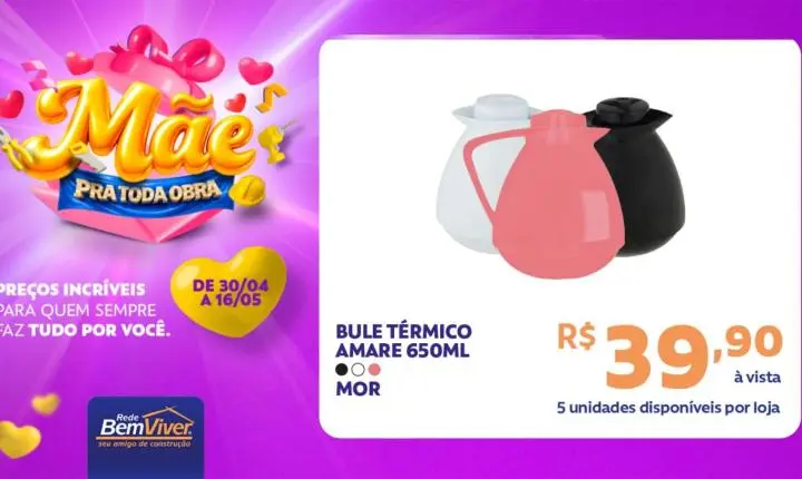 Promoção de Dia das Mães – Marini Bem Viver