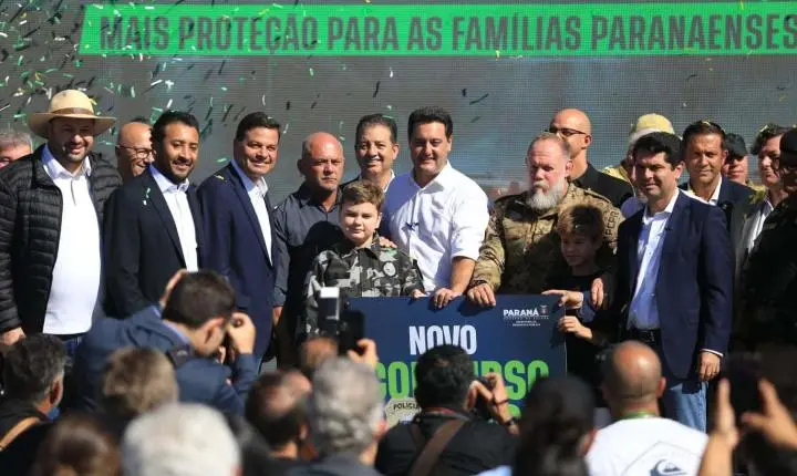 R$ 338 milhões: Ratinho Junior anuncia maior investimento da história em segurança pública