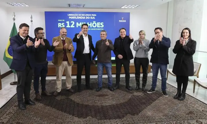 Ratinho Junior anuncia R$ 221 milhões em obras e investimentos para 9 cidades