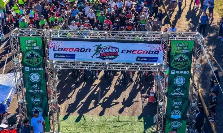 Representantes de 60 municípios participaram da 4ª Copa Oeste MTB em Palmas 
