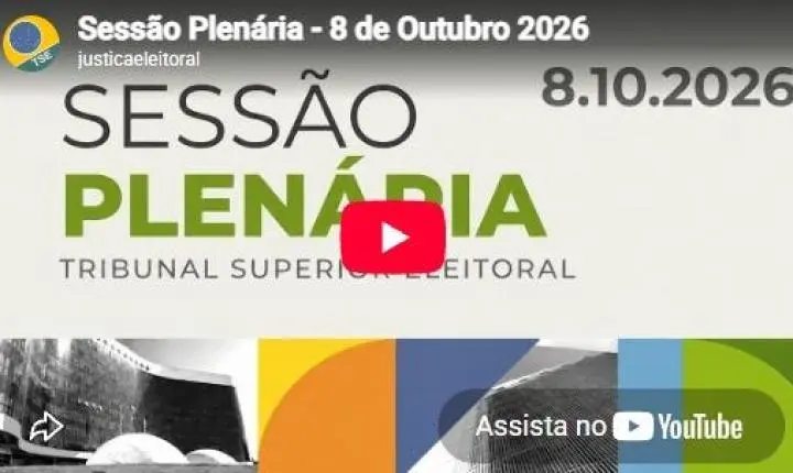 Sessão Plenária - 8 de Outubro 2026