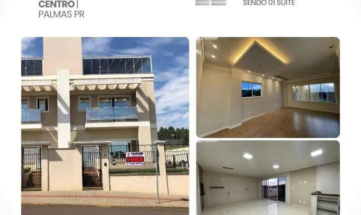 🏡 TRIPLEX DE ALTO PADRÃO À VENDA EM PALMAS-PR!