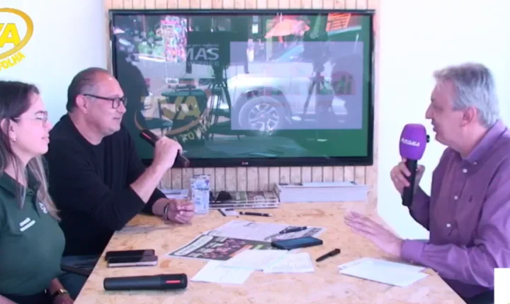 TV A Folha e Jornal A Folha do Sudoeste levaram a informação na Palmas Expo Show